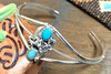 Navajo Sterling Silver Turquoise Cuff