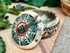 Native American Horse Hair Pottery Jewelry Box