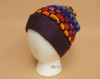 Multi Colored Alpaca Beanie