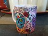 Sugar skull coffee mug