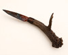 Antler Handle Creek Indian Stone Knife