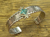 Southwest Navajo Silver Cuff Bracelet