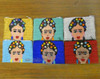 Beaded Frieda Kahlo Coin Purses -Available in Multiple Colors