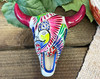 Mexican Ceramic Steer Skull