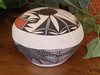 Acoma Hand Painted Seed Pot