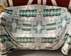 Plush Southwestern Throw -Grey