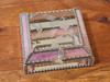 Etched Antique Stained Glass Jewelry Box