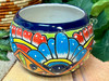 Hand Painted Talavera Round Pot