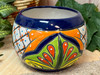 Hand Painted Talavera Round Pot