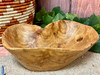 Hand Carved Wooden Root Bowl