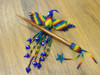 Hand beaded Hair stick