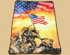 Beautiful Patriotic Designer Throw