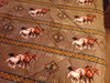 Western Running Horses Comforter -Close-up