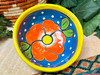 Floral Talavera Footed Bowl