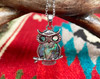 Southwestern Style Owl Necklace