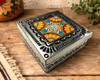 Talavera & Tin Jewlery Box