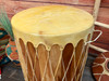 Save $100 -Clearance Priced Cedar Drum Table 24"x26" (101bc10)