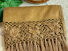 Crocheted Fringe Alpaca Shawl
