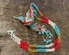 Seed Bead Hummingbird Necklace