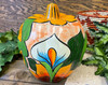 Hand Painted Talavera Luminary Pumpkin