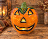 Hand Painted Luminary Pumpkin