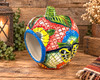 Mexican Talavera Jack O'Lantern Pumpkin