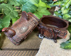 Rustic Southwestern Trinket Box -Saddle