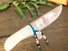 Creek Indian Selenite Crystal Knife 