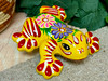 Southwestern Hand Painted Ceramic Frog
