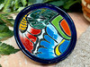 Painted Ceramic Salsa Bowl