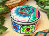 Hand Painted Mexican Pottery Jewelry Box