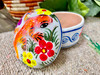 Hand Painted Mexican Pottery Jewelry Box lid