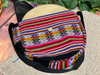 Peruvian Woven & Lined Drum Bag 12"- Black (12bc228)