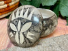 Navajo Etched Horsehair Jewelry Box -Butterfly