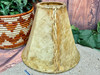 Rawhide Lampshade Bell 12"