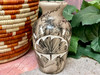 Native American Etched Horsehair Vase