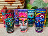 Assorted Sugar Skull Shot Glasses