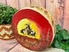 Native American Tarahumara Indian Painted Drum