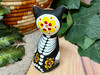 Pottery Skeleton Cat