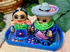 Mexican Ceramic Shaker Set