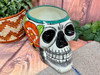 Hand Painted Mexican Skull Planter