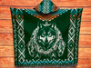 Back View Hooded Poncho -Wolf Dreamcatcher