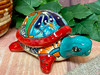 Hand Painted Mexican Pottery Jewelry Box