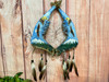 Hand Painted Jawbone Dreamcatcher