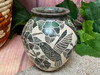 Mata Ortiz Etched Pottery Vase