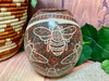 Hand Etched Mata Ortiz Seed Pot