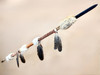 Handcrafted Native American Beaded Lance