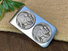 Double Indian Head Nickel Money Clip