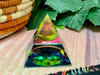 Glass Cut Pyramid