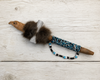 Beaded Antler Pipe -Eagle